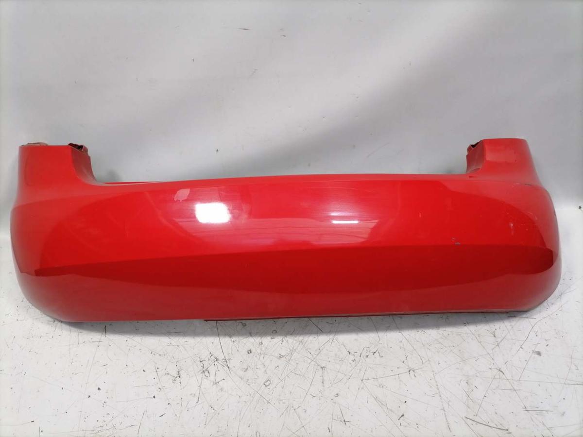 Skoda Fabia 2 5J original Sto&szlig;stange Stossf&auml;nger hinten Coridarot LF3K Flie&szlig;heck Bj.2012